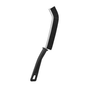 SZXBOGS Long Handle Crevice Cleaning Brush Alloy Elbow Hard Bristle Track Groove  Cleaner Multifunctional Depth Gap Brush for Bathroom /Shower /Window Tracks/ Kitchen