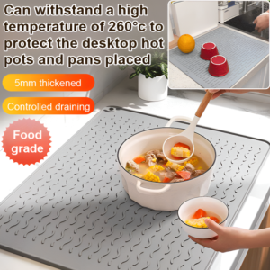 Heat-Resistant Non-Slip Mat: A 3-in-1 Solution for Your Kitchen, Bathroom & Balcony
