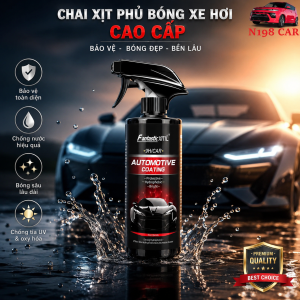 Chai Xịt Phủ Bóng Nano Hiệu Ứng Lá Sen Chống Nước Chống Trày Xước Cho Ô Tô Fantastic Xml + Tặng Khăn
