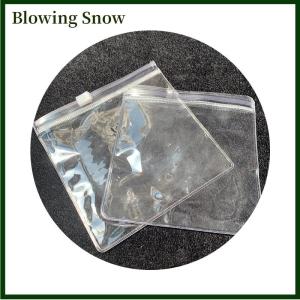 Blowing ถุงซิปล็อกโปร่งใสทำจาก PVC 26เส้น20ชิ้นถุงบรรจุเครื่องประดับของขวัญ
