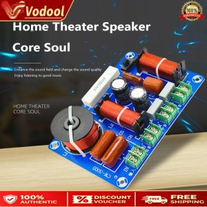 High Power 250W Speaker Crossover 3 Way Treble Mid Bass Frequency Divider for Home Audio