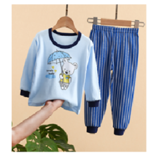 Stelan Panjang Piyama Baju Tidur Anak Cowok Cewek Import Aneka Motif (1-6THN)