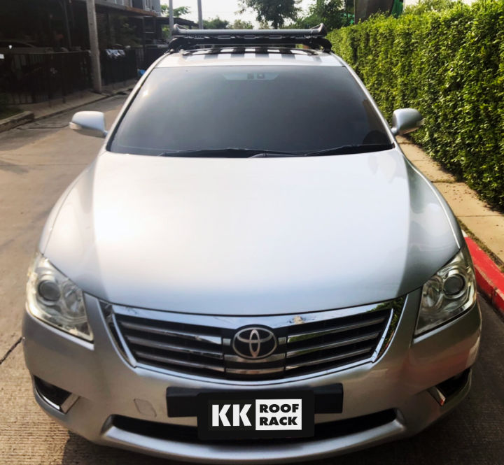 แร็คหลังคา ถาดอลูมิเนียม Toyota Camry ของใหม่ ไม่เจาะหลังคา [B0-0S ...