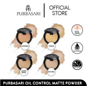 PURBASARI Oil Control Matte Powder Cream Bedak Padat