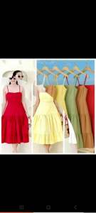 AA..Elegant Plus Size Knee-Length A-Line Dress with Sweetheart Neckline and Lace Detail