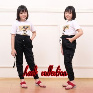 CELANA ANAK PEREMPUAN CELANA JOGGER ANAK CEWEK SIZE 242526 ADA 9 WARNA CELANA ANAK CARGO PANTS ANAK BAGGY PANTS CARGO KIDS BISA BAYAR DITEMPAT COD