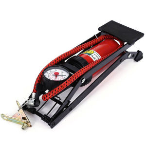 {SIÊU SALE} Bơm đạp chân 2 ống CC-100A - Bơm hơi xe máy ô tô