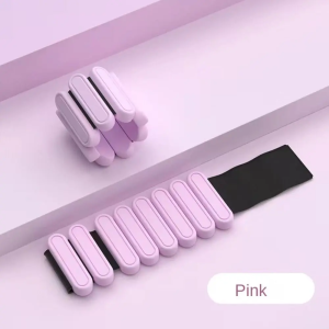 [In Stock]Womens Pilates wrist and ankle weights wearable arm and leg weights (1 lb each) for yoga dance Pilates cardio and walking