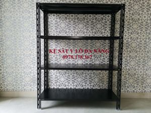 Kệ V lỗ đa năng cao cấp nhiều màu- Dài 1m x Rộng 0.3m x Cao 1.5m x 4 mâm