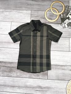 Áo sơ mi nam tay ngắn chất vải đũi mềm thoáng mát phối đấp túi hoạ tiết trẻ trung sang trọng mẫu mới-ATC77SHOP