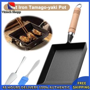 Vktech Camping Kitchen Non Stick Egg Pan Compact and Lightweight Omelette Pan for Outdoor Use