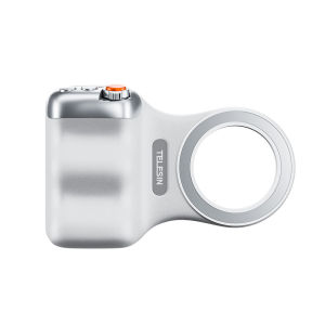 ที่จับโทรศัพท์แม่เหล็ก Telescopin 2ที่ใส่ที่จับกล้องสไตล์ DSLRเลนส์ติดกล้องโทรศัพท์มือถือแบบถอดออกได้ไร้สายที่ยึดสกรู1/4 "ไฟเติมตัวเลือกขาตั้งกล้องเซลฟี่โทรศัพท์