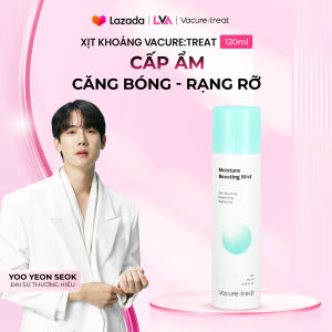 Xịt Khoáng Vacure:treat 120ml - Cấp Ẩm - Căng Bóng - Rạng rỡ
