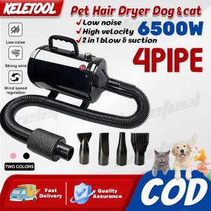 pengering bulu kucing 6500W with negative ions pet dog blower dryer Pet Hair Dryer Dog Cat Grooming Blower Warm Wind Pengering Bulu Kucing Anjing Fast Blow-dryer 吹水機 寵物 宠物吹
