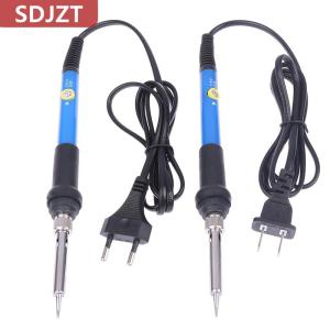 [COD] SDJZT หัวแร้งบัดกรีไฟฟ้าปรับอุณหภูมิได้ V 60W 80W เครื่องมือซ่อมแซมหัวเชื่อมโลหะด้วยความร้อน