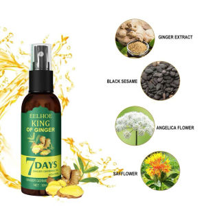 Tinh Chất Xịt Tóc Giúp Nuôi Dưỡng Tóc Ngăn Gãy Rụng Giúp Tóc Chất Khỏe Đen Dày Mượt Dành Cho Cả Nam Và Nữ