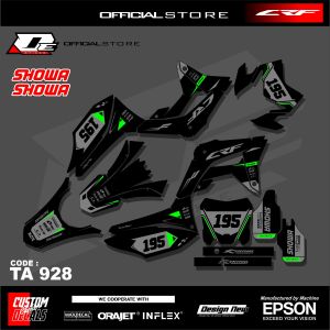 TA928(COD)Sticker Decal CRF 150 L Fullbody Terbaru-Sticker Variasi Fullbody Premium CRF Terbaru
