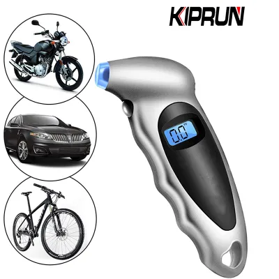 [Ready Stock] KIPRUN High-precision Tire Pressure Gauge 0-150 PSI LCD Backlight Digital Tire Pressure Monitoring Car Tire Pressure Gauge
