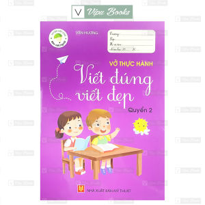 Sách - Vở Thực Hành Viết Đúng Viết Đẹp - Quyển 2
