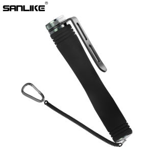 SANLIKE New Fishing Tackle EVA Wrap Aluminium Hook Baitcasting & Fly Fishing Brail Handle 22cm Length Tool