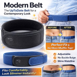 Lazy Belt Elastic Velcro Adjustable Waist Strap Comfortable Fit Easy Wear Men Women Casual Daily Use Belt