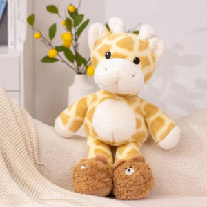 Gấu Bông Hươu Vàng  Thêu Chân Đủ Size Cao Cấp Làm Quà Tặng Cho Bé  HADA
