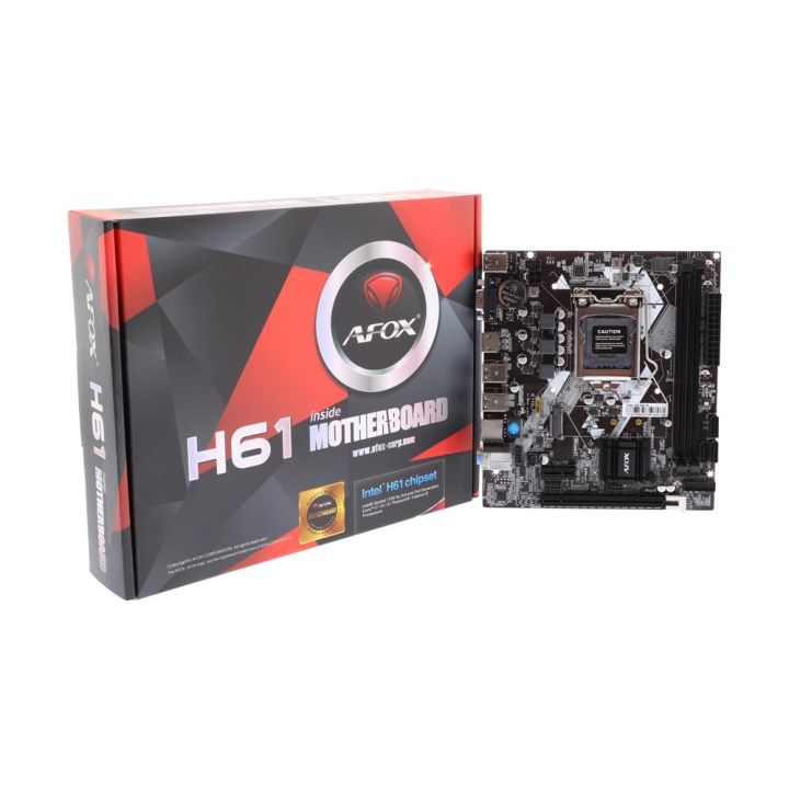 Ddr3 Mainboard Afox H61 MAINBOARD (1155) AFOX H61-MA2-V6 DDR3 A0157908