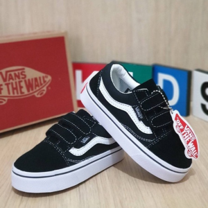 SEPATU VANS1 ANAK MODEL TALI PEREKAT/ SEPATU SEKOLAH ANAK / SEPATU VANS1 ANAK LAKI DAN PEREMPUAN