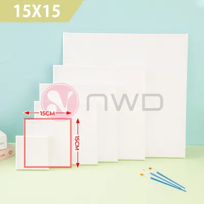《 𝗣𝗔𝗜𝗡𝗧 𝗙𝗥𝗜𝗘𝗡𝗗𝗟𝗬 》 Canvas Stretched Painting Board Art Drawing Panel Frame Kanvas Lukisan 油画板 NWD