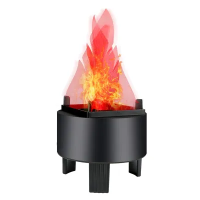 LED Fire Flame Effect Light Artificial Electric Flicker Campfire Lamp Party Decor Supplies for Bar Stage Home