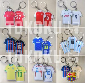 (PROMO) GANTUNGAN KUNCI REAL MADRID CUSTOM NAMA & NOMOR PUNGGUNG