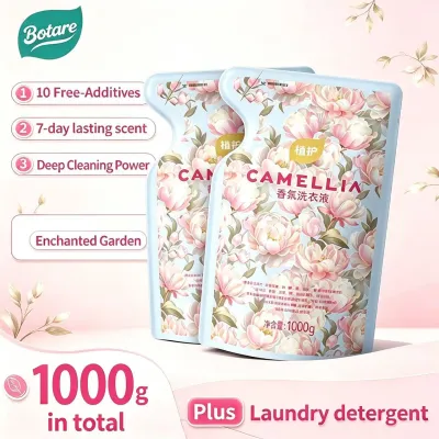 【1 KG】BOTARE Magic Garden Baby Laundry Liquid – Gentle on Babys Skin baby laundry detergent mild for baby skin free of harsh chemicals daily clothing laundry detergent