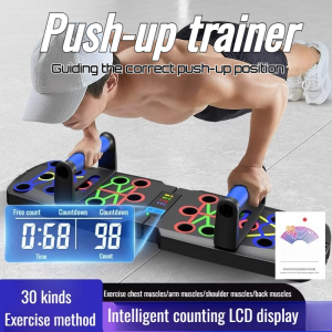 Home multifunctional pushup bracket pectoral trainer mens abdominal plate support training plate