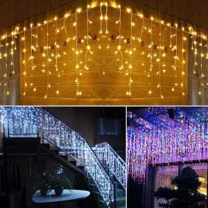 Outdoor Waterproof Christmas Light LED Fairy Light String Lamp Curtain Lights /LED Lampu Hiasan Dekorasi