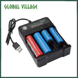 Sạc Pin Tự ngắt và có đèn báo khi đầy BMAX 4 Khe cao cấp dùng cho pin 18650[TP.HCM]