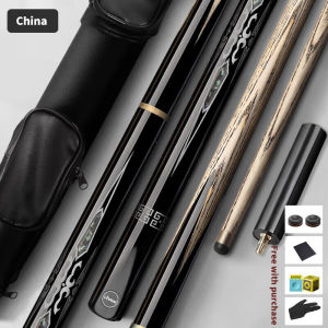 10mm Pool Cue 3/4 Joint Ash Wood | LIVEX with Pro Kit & Extension for 8-Ball/Snooker 145cm