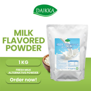 BODUO Milk Powder 1kg / DAIKKA Milk Powder 1kg | Instant Milk Beverage Mix for Milk Tea Coffee Tea Frappe & Baking