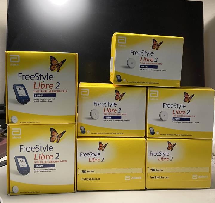 🇦🇺 💯 Abbott Freestyle Libre 2 ซีจีเอ็ม วัดน้ำตาลแบบเรียลไทม์ (Ver. 2 ...