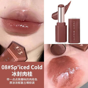 Fenty Beauty Lip Gloss Stick 3.6g | Moisturizing High-Shine Formula | For Full Glossy Lips | In Fenty Glow Spice Cold- #03/#04/#08