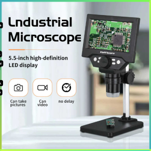 COD Mikroskop Digital 10 MP Pembesaran 1000X 5.5 Inch LED Display / Mikroskop Digital Untuk servis service hp alat elektronik pembesar 10 MP Pembesaran 1000X 5.5 Inch LED Display
