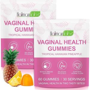 Suitable for Womens Probiotics Womens pH Value Balance Womens Balance Gummies Womens Probiotics Vitamins Improve Immunity Promote Health-60 Soft Candies