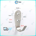 Móc inox, móc treo tủ, móc lên tường, móc treo tiện lợi- TẶNG VÍT - 045. 