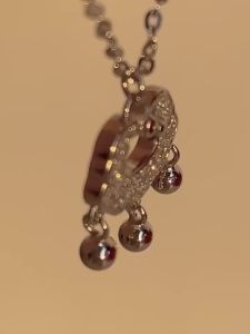 ZGO Sanrio Hello Kitty Necklace For Woman Girls Lucky Fashion Pendant Niche Cute Birthday Gift Christmas Gift 3100