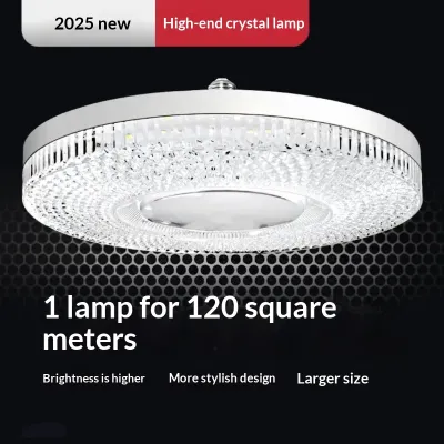 Đèn chùm tròn Led đèn trần pha lê cao cấp độ sáng cao tiết kiệm năng lượng Phòng ngủ phòng khách phòng ăn áp dụng