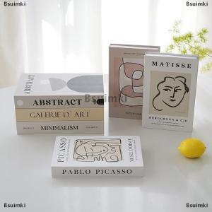 [COD] Bsuimki Mở Sang Trọng Cuốn Sách Giả Hộp Lưu Trữ Trang Trí Nội Thất Thời Trang Paris Trang Trí Sách Trang Trí Nội Thất Bàn Cà Phê Đồ Trang Trí Phòng Ngủ