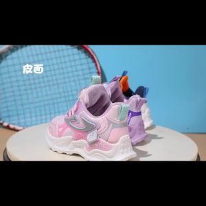 Girls Sneaker 2024 New Comfort Running Shoes Boys Shoes Rotating Button Childrens Casual Pumps Mens