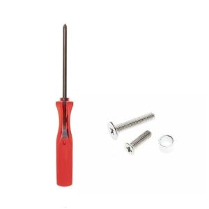 Game Console Removal Installation Tools Screw Kit for SSD Screws with Gasket Cover Screws & 3.0 Phillips Screwdriver