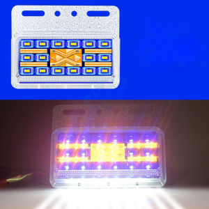 【Fast Delivery】Truck side lights 24V waterproof super bright car LED side lights strong waist lights trailer ground tire lights reverse lights