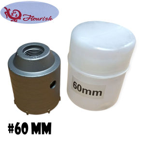 Bit Bor Inti Berongga Flourish 60mm Core Bit TCT Mata Bor Beton