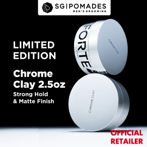 Forte Series Chrome Clay Strong Hold & Matte Finish 75ml